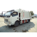 6-7m3 camiones compactos de basura, Dongfeng camión usado de la basura compactadora